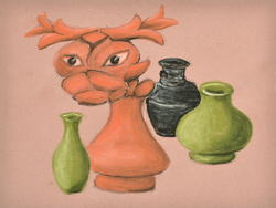 Vase animal