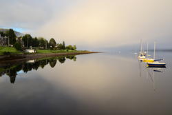 L'aube sur le Loch Linnhe