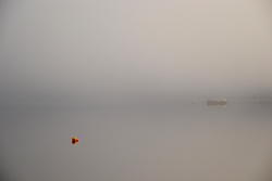 Écosse, brume sur le Loch Linnhe