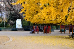 Parc Monceau en automne